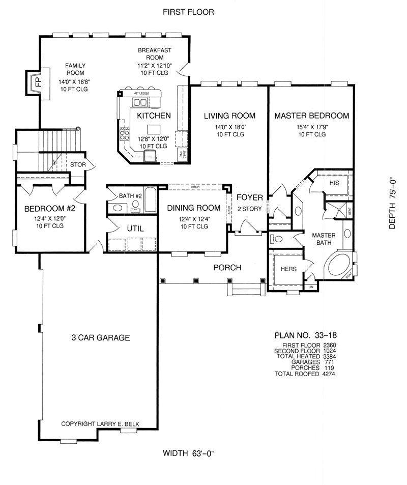 First Floorplan